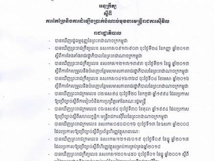 ​ប្រកាសលេខ ៨៥១ សហវ.ប្រក ចុះ​ថ្ងៃទី២៨ ខែសីហា ឆ្នាំ២០១៧ ស្ដីពីការ​រៀប​ចំ​ផែន​ការ​លទ្ធកម្ម